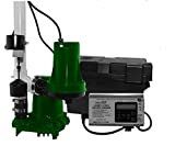 Zoeller 508-0006 Aquanot 508 ProPak53 Preassembled Sump Pump System with Battery Back-Up