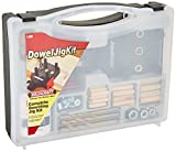 Milescraft 1309 DowelJigKit - Complete Doweling Kit with Dowel Pins and Bits