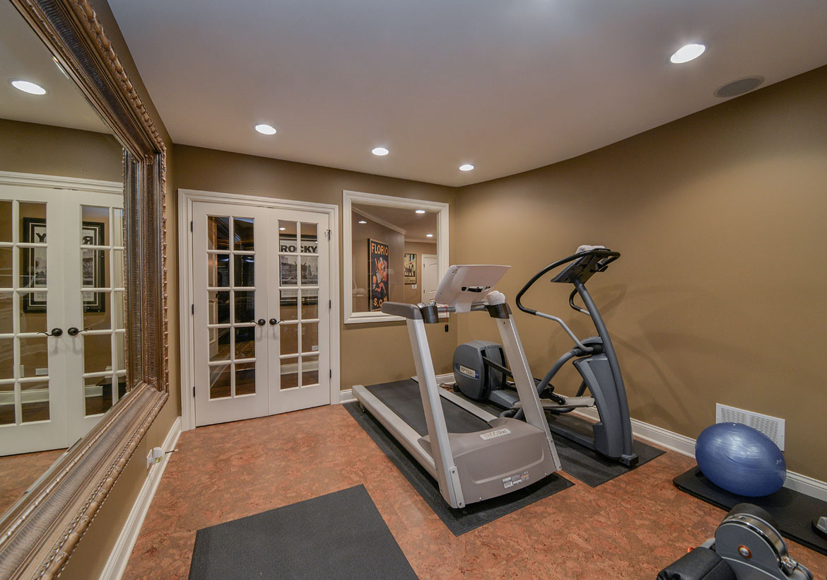 Best Home Gym Flooring & Workout Room Flooring Options - Sebring Design Build