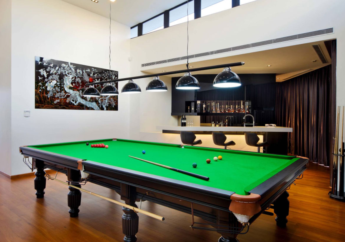 Cool Pool Table Lights to Illuminate Your Game Room - Sebring Design Build