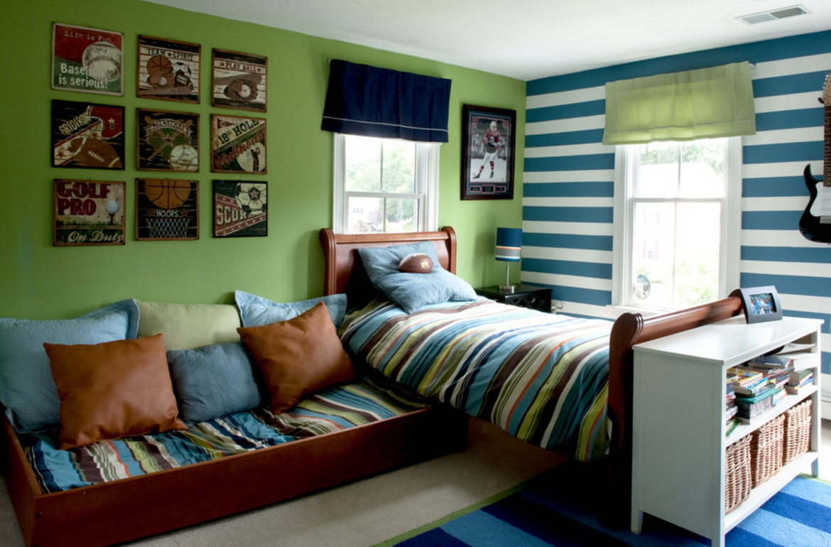 Really Fun Sports Themed Bedroom Ideas - Sebring Design Build