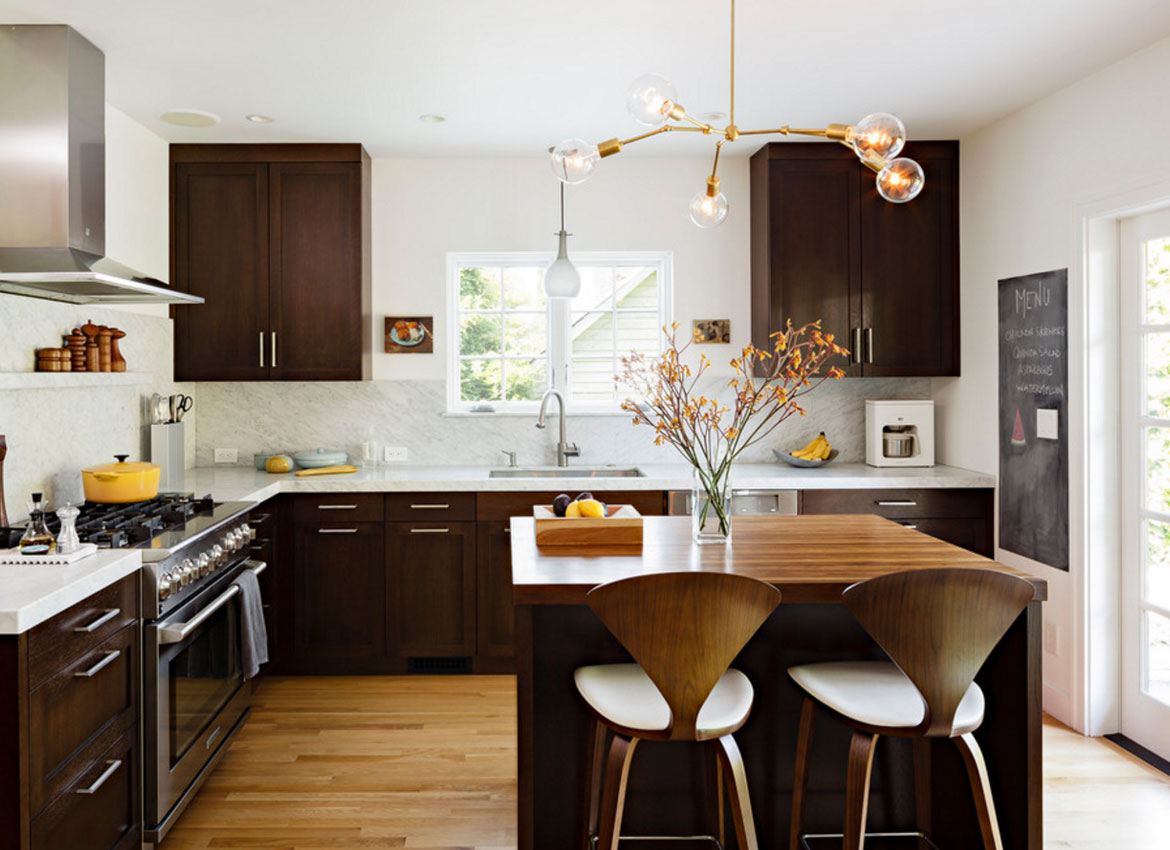 Dark Kitchen Cabinets - Sebring Design Build