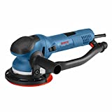 BOSCH Power Tools - GET75-6N - Electric Orbital Sander, Polisher - 7.5 Amp, Corded, 6'' Disc Size - features Two Sanding Modes: Random Orbit, Aggressive Turbo for Woodworking, Polishing, Carpentry