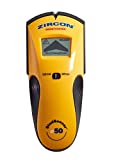 Zircon StudSensor e50 Electronic Wall Scanner / Edge Finding Stud Finder / Live AC WireWarning Detection