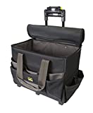 CLC Custom Leathercraft L258 TechGear Roller Tool Bag with Lighted Handle, 17 Inch