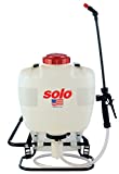 Solo 425 4-Gallon Professional Piston Backpack Sprayer, Wide Pressure Range up to 90 psi